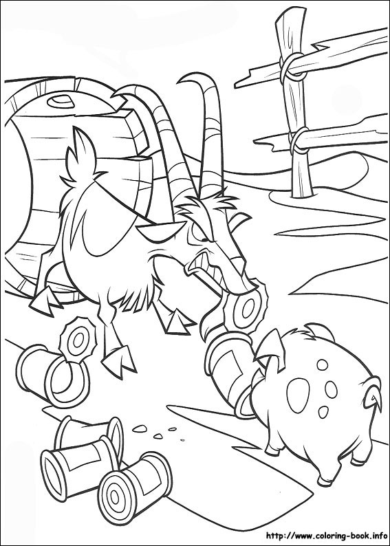 Home on the Range coloring picture